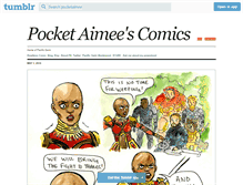 Tablet Screenshot of pocketaimee.com